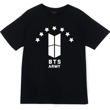 stonedfame Bts Baskılı T-Shirt