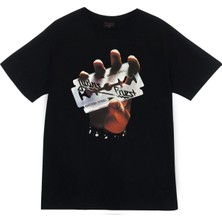 stonedfame Judas Priest  Baskılı T-Shirt