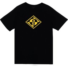 stonedfame Machine Head Baskılı T-Shirt