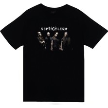 stonedfame Septicflesh Baskılı T-Shirt