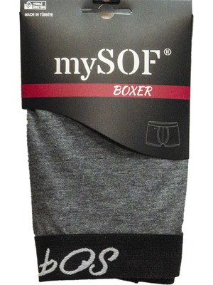 Mysof Premium Erkek Boxer 3'lü