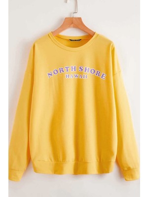 Madmext Mad Girls Sarı Sweatshirt MG823