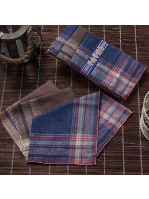 Gözde Yavuz Kutulu 39X39 Cm. Bir Düzine (12 Adet) Mendil Ym 06