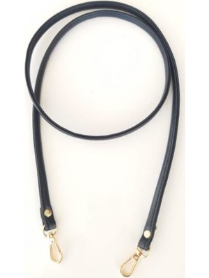 Angel Çanta Akssesuar Spagetti Model Çanta Sapı Lacivert Renk Light Gold Metal