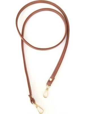 Angel Çanta Akssesuar Spagetti Model Çanta Sapı Taba Renk Light Gold Metal