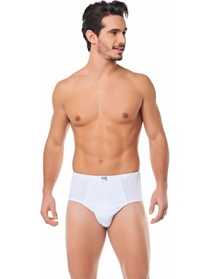 Seher Yıldızı 12 Adet Erkek Slip Külot Renkli