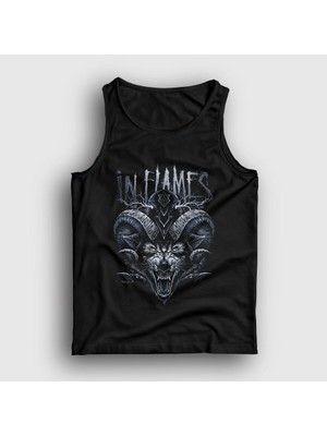 Presmono Unisex Siyah Wild In Flames Atlet