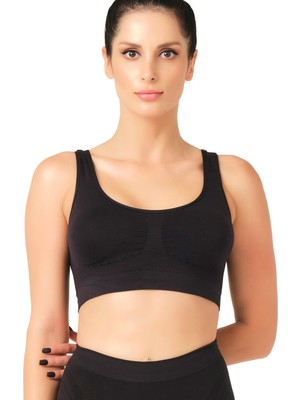 Emay Seamless Toparlayıcı Pedli Sporcu Sütyen 4021