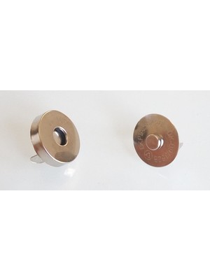 Angel Çanta Aksesuar Angel Gümüş Renk Mıknatıslı Çıtçıt Aksesuar Kadın Çanta İçin Şık Tasarım