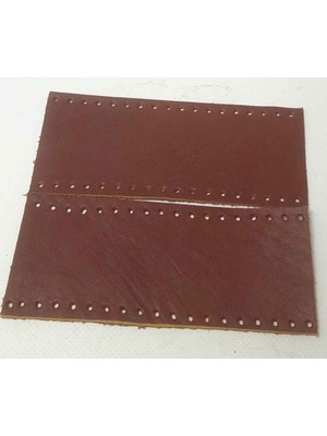 Angel Çanta Aksesuar Kızıl Kahve Renk Gerçek Deri Tutma Sapı Simit Sap