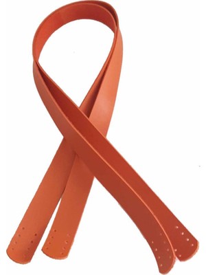 Angel Çanta Aksesuar 70X2.5 Cm, Turuncu Suni Deri Çanta Sapı