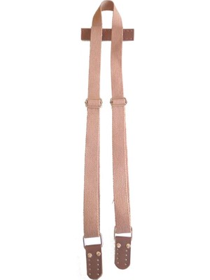 Angel Çanta Aksesuar Pamuklu Kolon, Sütlü Kahve Renk Sırt Çantası Sapı.