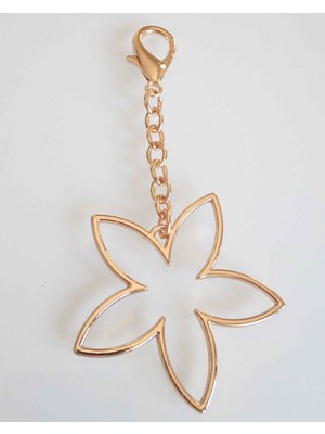 Angel Çanta Aksesuar Angel Light Gold Yıldız Süs Aksesuar Kadın Çanta Aksesuarı Şık Tasarım