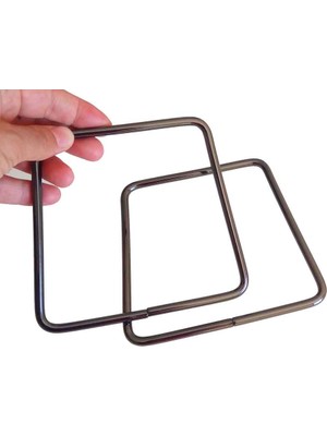 Angel Çanta Aksesuar Füme Renk Metal Çanta Sap