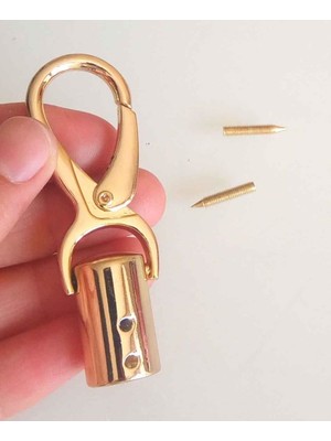 Angel Çanta Aksesuar Light Gold Kancalı Kovan