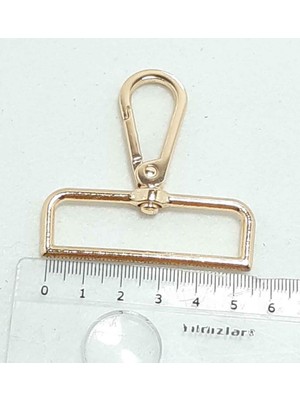 Angel Çanta Aksesuar Light Gold Kanca 5 Cm