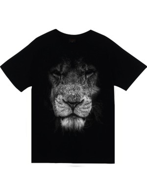Stonedfame Aslan Baskılı T-Shirt