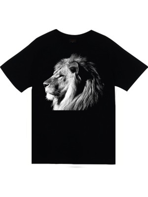 Stonedfame Aslan Baskılı T-Shirt