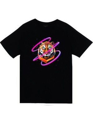 Stonedfame Aslan Baskılı T-Shirt