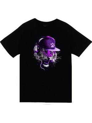 Stonedfame Kaplan Baskılı T-Shirt