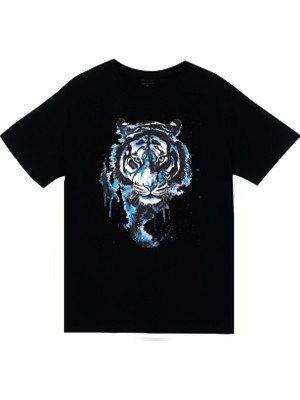 Stonedfame Kaplan Baskılı T-Shirt
