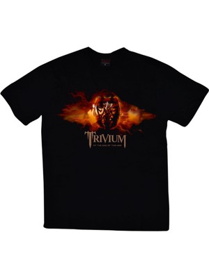 Stonedfame Trivium Baskılı T-Shirt