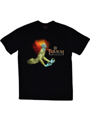 Stonedfame Trivium Baskılı T-Shirt