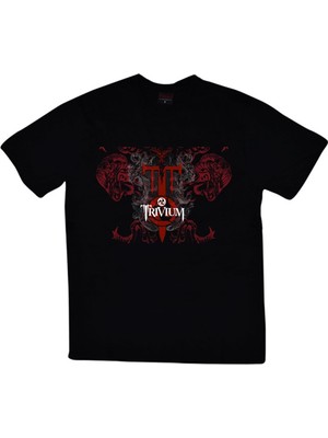 Stonedfame Trivium Baskılı T-Shirt