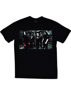 Stonedfame Slipknot Baskılı T-Shirt