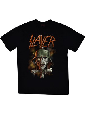 Stonedfame Slayer Baskılı T-Shirt