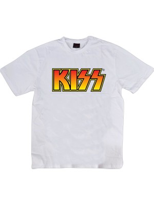 Stonedfame Kiss Baskılı T-Shirt