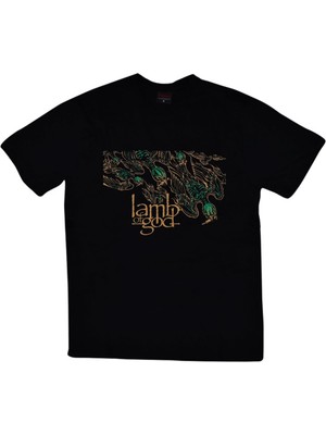 Stonedfame Lamb Of God Baskılı T-Shirt