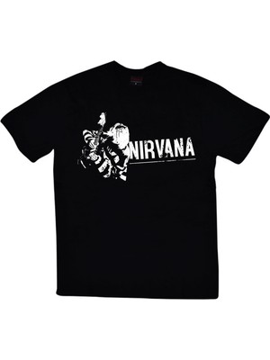 Stonedfame Nirvana Baskılı T-Shirt