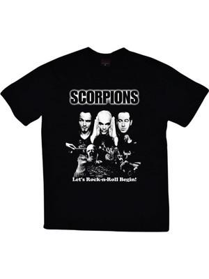Stonedfame Scorpions Baskılı T-Shirt