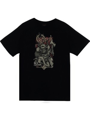stonedfame Opeth Baskılı T-Shirt