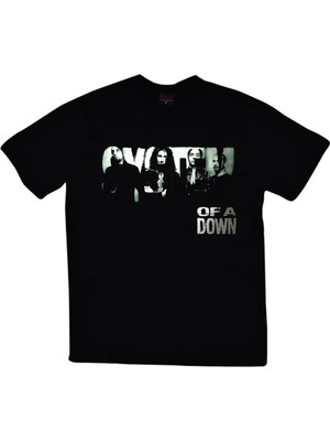 stonedfame System Of A Down Baskılı T-Shirt