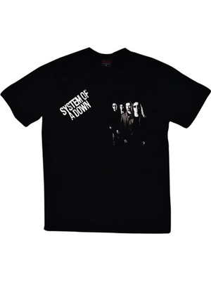 stonedfame System Of A Down Baskılı T-Shirt