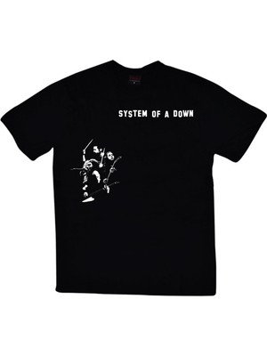 stonedfame System Of A Down Baskılı T-Shirt