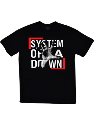 stonedfame System Of A Down Baskılı T-Shirt