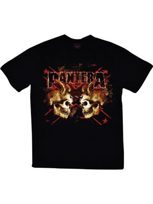 stonedfame Pantera Baskılı T-Shirt