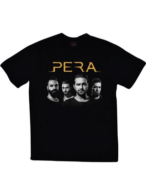 stonedfame Pera Baskılı T-Shirt