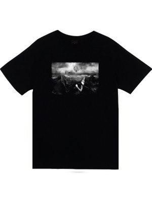 stonedfame Opeth Baskılı T-Shirt