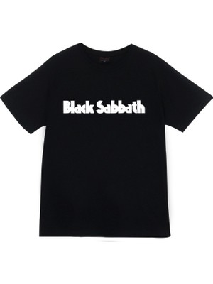 stonedfame Black Sabbath Baskılı T-Shirt