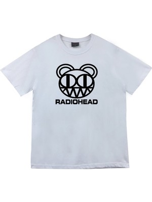 stonedfame Radiohead Baskılı T-Shirt