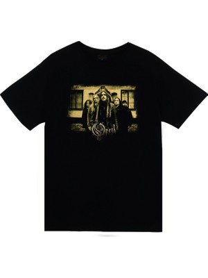 stonedfame Opeth Baskılı T-Shirt