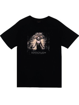 stonedfame Septicflesh Baskılı T-Shirt