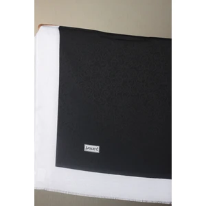 Düz Renk Monogram Şal