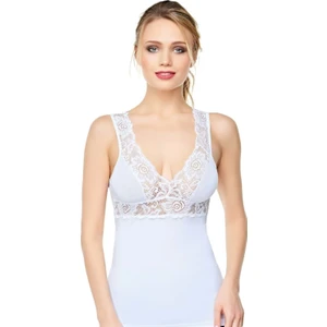 0644 Kadın Dantelli Atlet