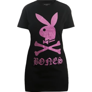 T-Shirt Kısa Elbise "bonesboy"