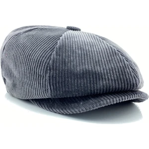 Kadife David Beckham Model Ingiliz Erkek Kasket Şapka